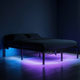 LED Platform Bed Frame with Charging, Full