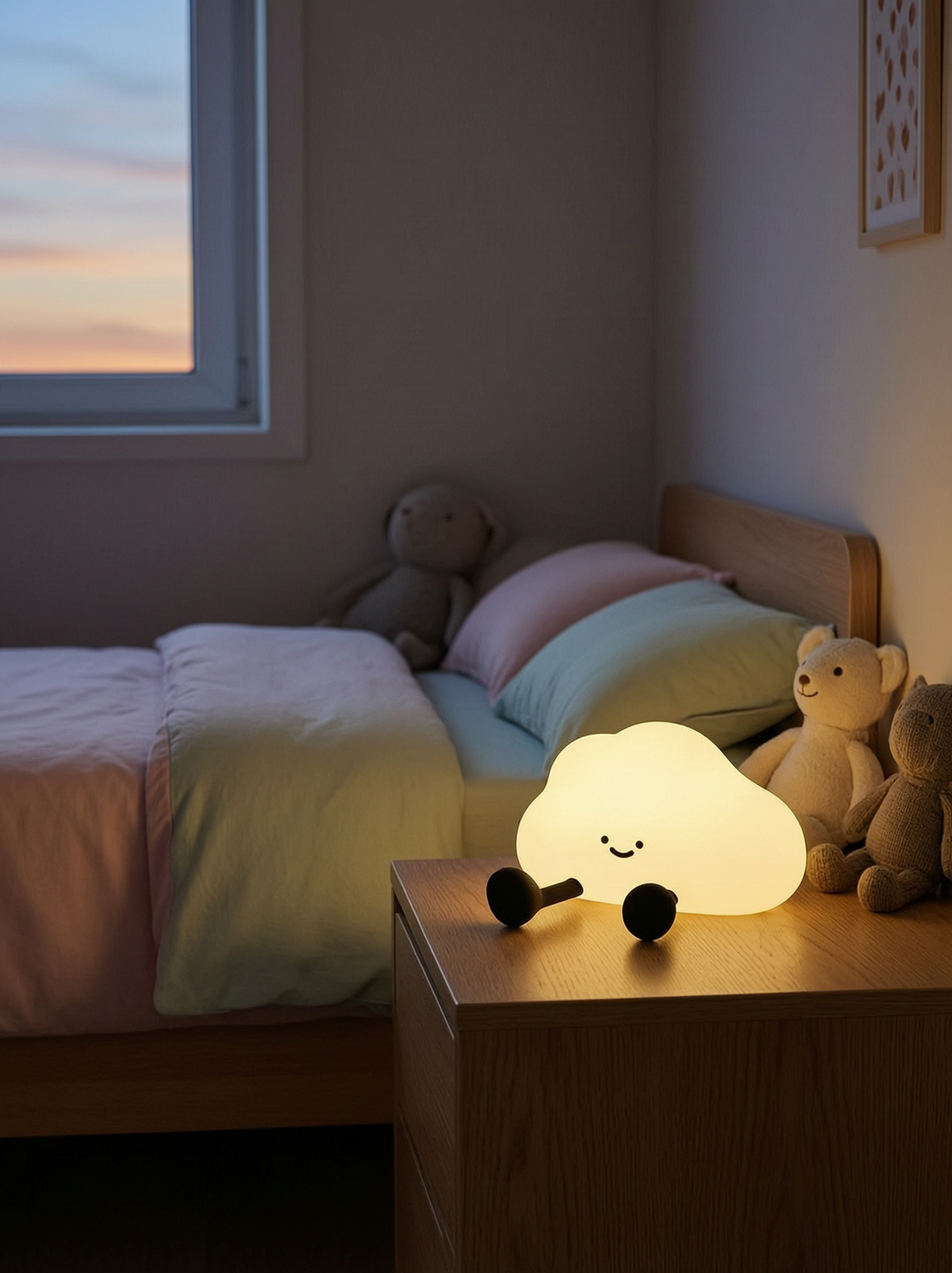 Squishy Cloud Night Light