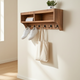 Wall Key Holder with Mail Shelf