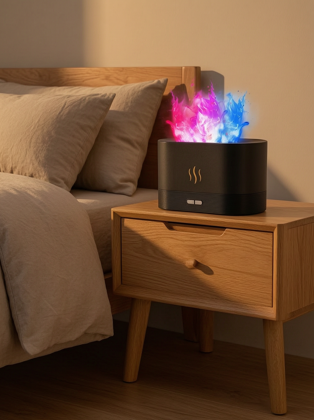 Colorful Flame Aroma Diffuser