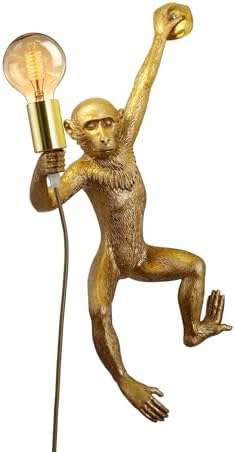 Plug-In Monkey Wall Sconce, photo 2