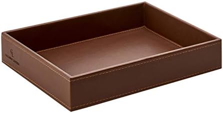 Dark Brown Leather Valet Tray, photo 7