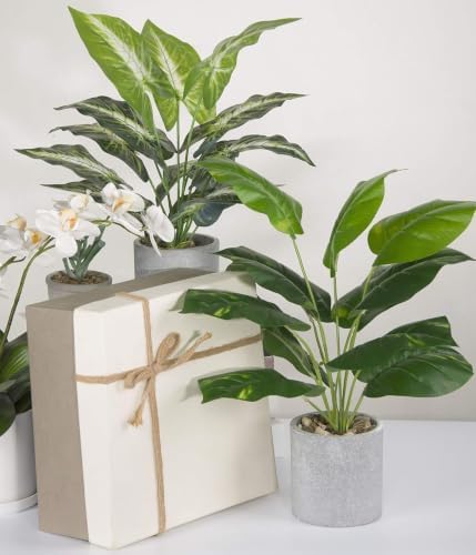 Tropical Faux Potted Plant, 16 in, photo 6