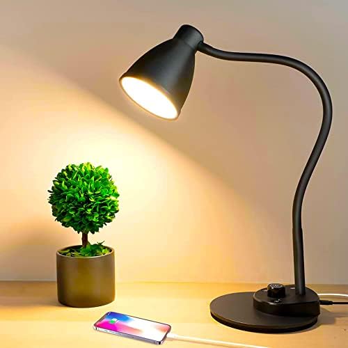 Auto-Dimming LED Desk Lamp, Black, photo 2