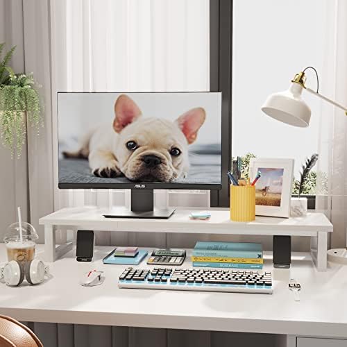 Wooden Dual Monitor Stand, 39 in, photo 4