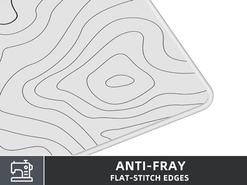 Topographic Desk Mat, 35.4 x 15.7 in, photo 4