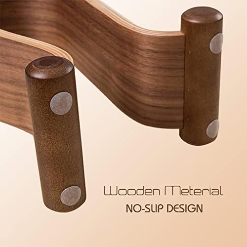 SAMDI Omega Walnut Headphone Stand, photo 6