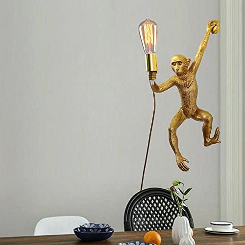 Plug-In Monkey Wall Sconce, photo 5