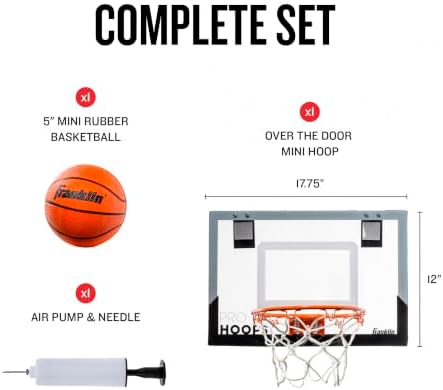 Franklin Pro Hoops Over-the-Door Mini Hoop, photo 6