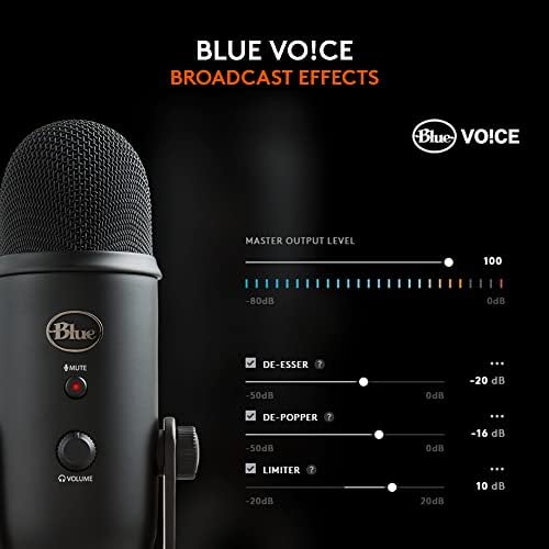 Blue Yeti USB Microphone, Blackout, photo 4