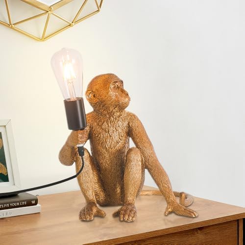 Gold Monkey Table Lamp, photo 6