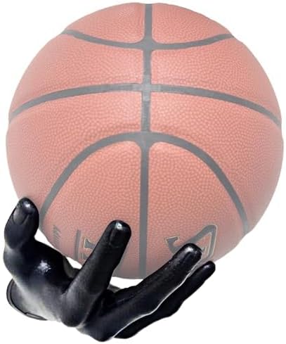 Hand Sculpture Ball Holder, Black, photo 2