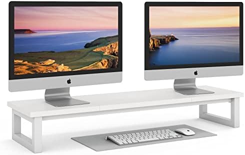 Wooden Dual Monitor Stand, 39 in, photo 2