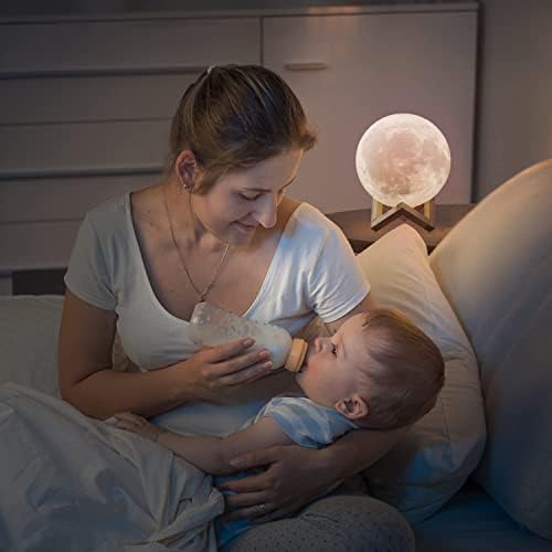 Moon Lamp with Wooden Stand, photo 5