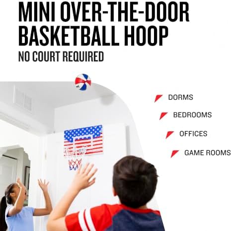 Franklin Pro Hoops Mini Hoop, Red White & Blue, photo 3