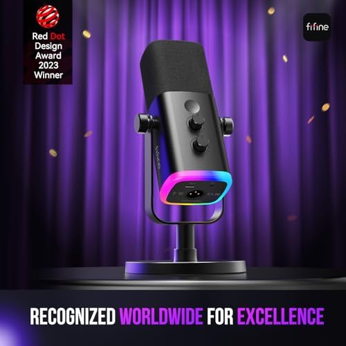 FIFINE AmpliGame AM8 Dynamic Mic, photo 3