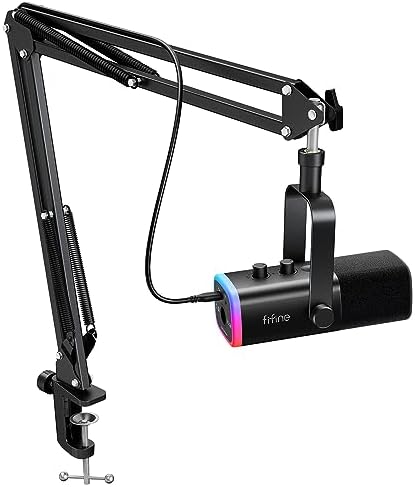 FIFINE AmpliGame AM8T Mic & Boom Arm Kit, photo 2