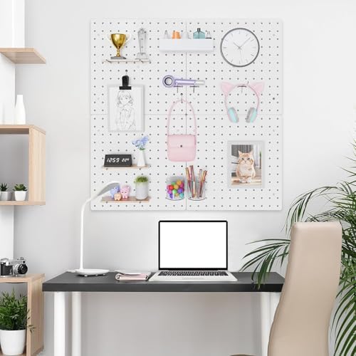 Modular Pegboard Kit, 12 in, White, photo 3