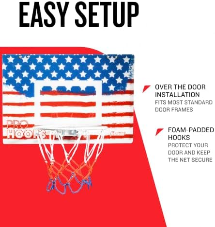 Franklin Pro Hoops Mini Hoop, Red White & Blue, photo 4