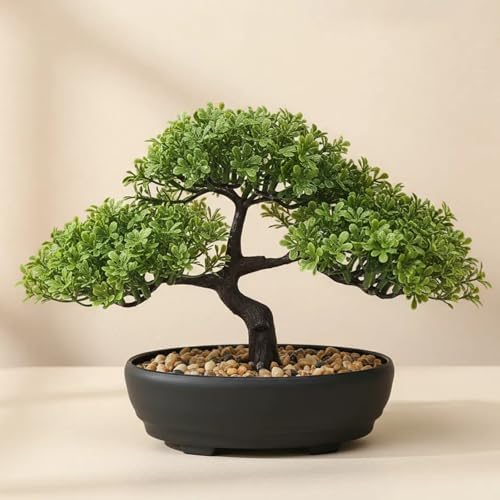 Faux Juniper Bonsai, 9 in, photo 2