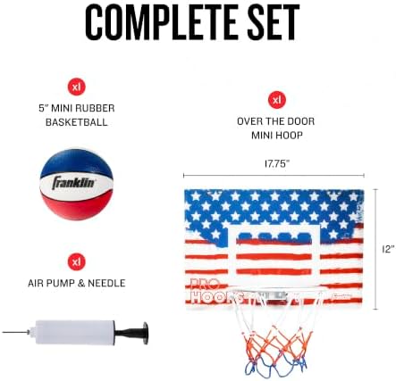 Franklin Pro Hoops Mini Hoop, Red White & Blue, photo 6
