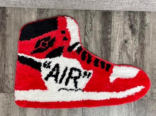 Handmade Sneaker Rug, 30 in, photo 3