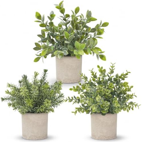Faux Eucalyptus Plants, 3-Pack, photo 2