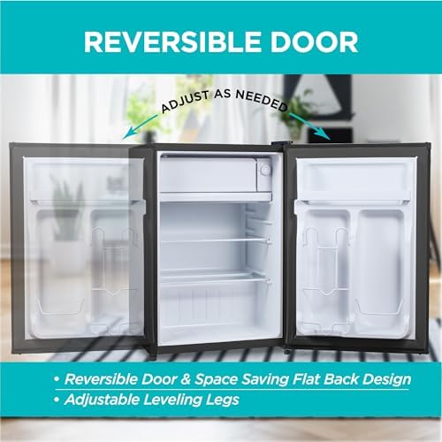 BLACK+DECKER 2.5 cu ft Compact Fridge, photo 6