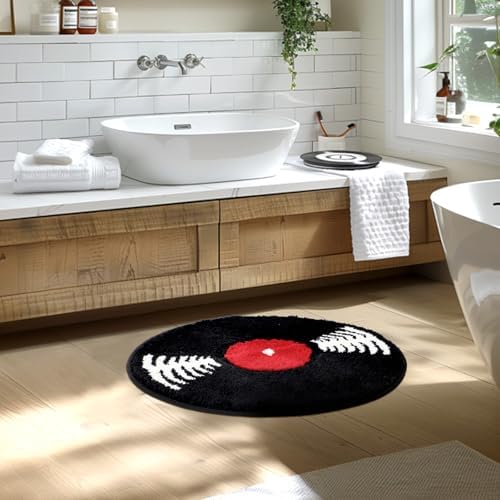 Vinyl Record Round Bath Mat, photo 6