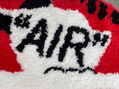 Handmade Sneaker Rug, 30 in, photo 6