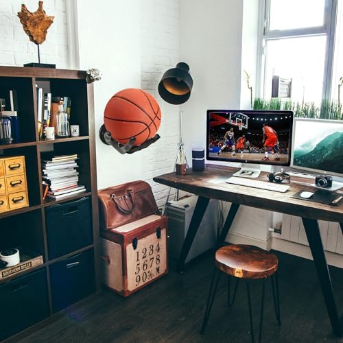 Basketball Wall Holder, 2-Piece Set, photo 3