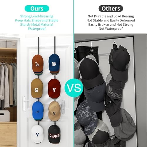 Over-Door Cap Rack, 2-Pack, photo 3