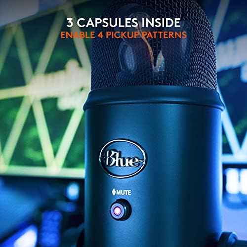 Blue Yeti USB Microphone, Blackout, photo 5