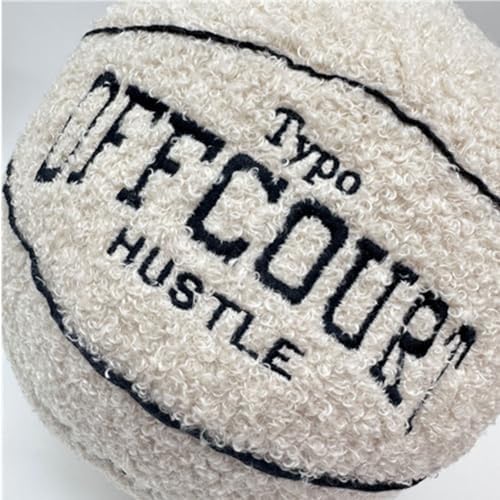 Basketball Plush Pillow, Beige, photo 5
