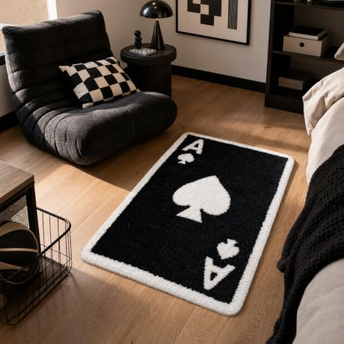 Ace of Spades Tufted Bath Mat, photo 3
