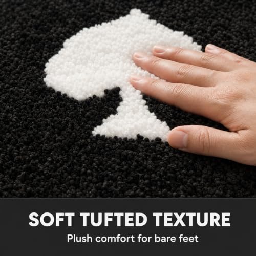 Ace of Spades Tufted Bath Mat, photo 7
