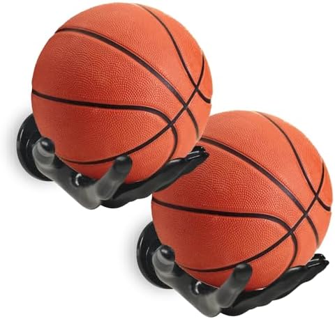 Basketball Wall Holder, 2-Piece Set, photo 2