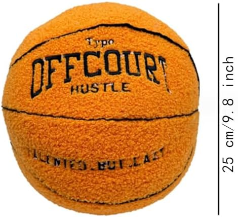 Basketball Plush Pillow, Orange, photo 4