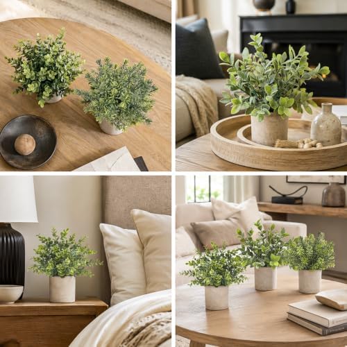 Faux Eucalyptus Plants, 3-Pack, photo 5