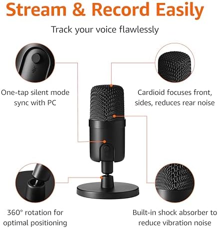 Amazon Basics USB Condenser Mic, photo 3
