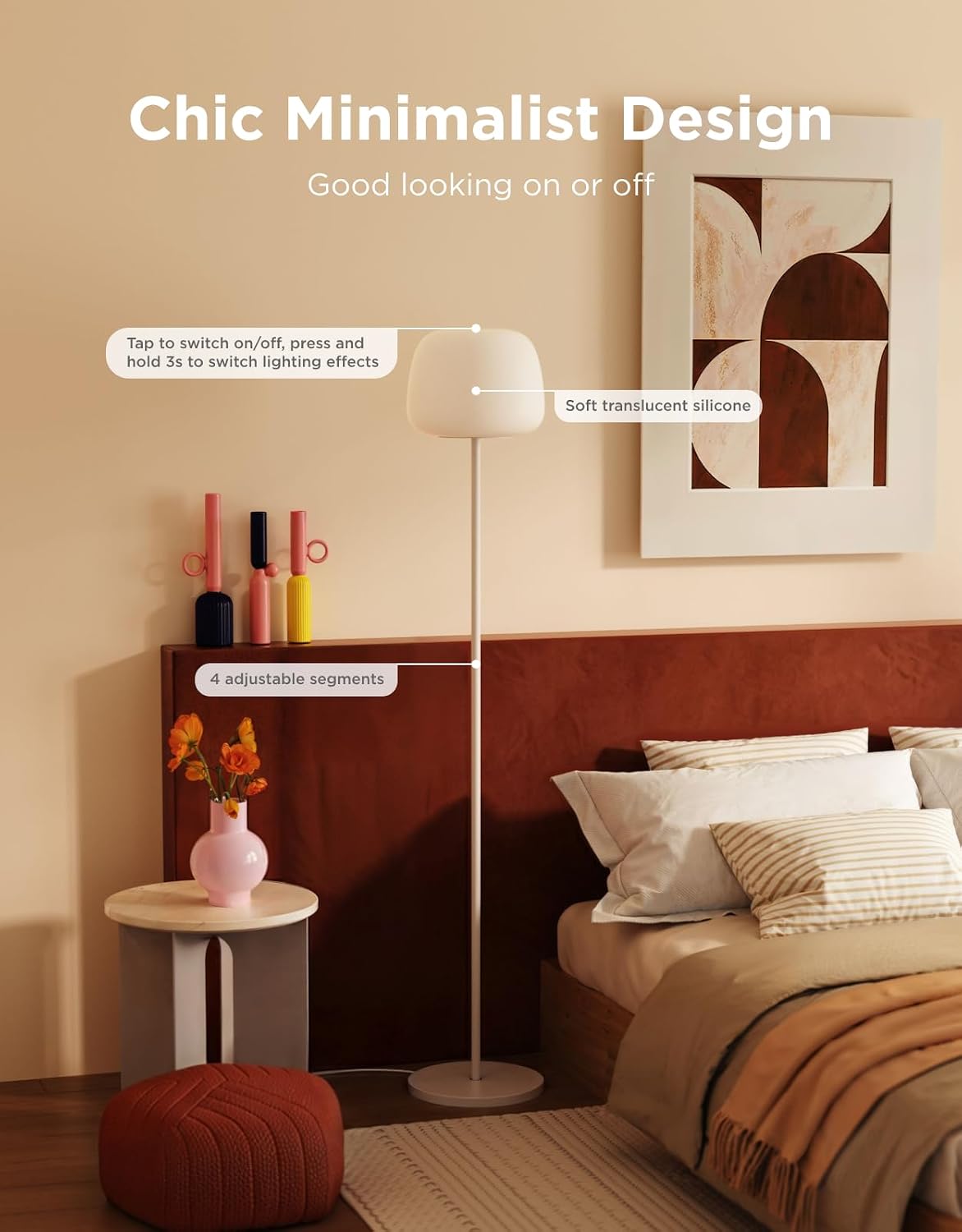Govee Lantern Floor Lamp, photo 5