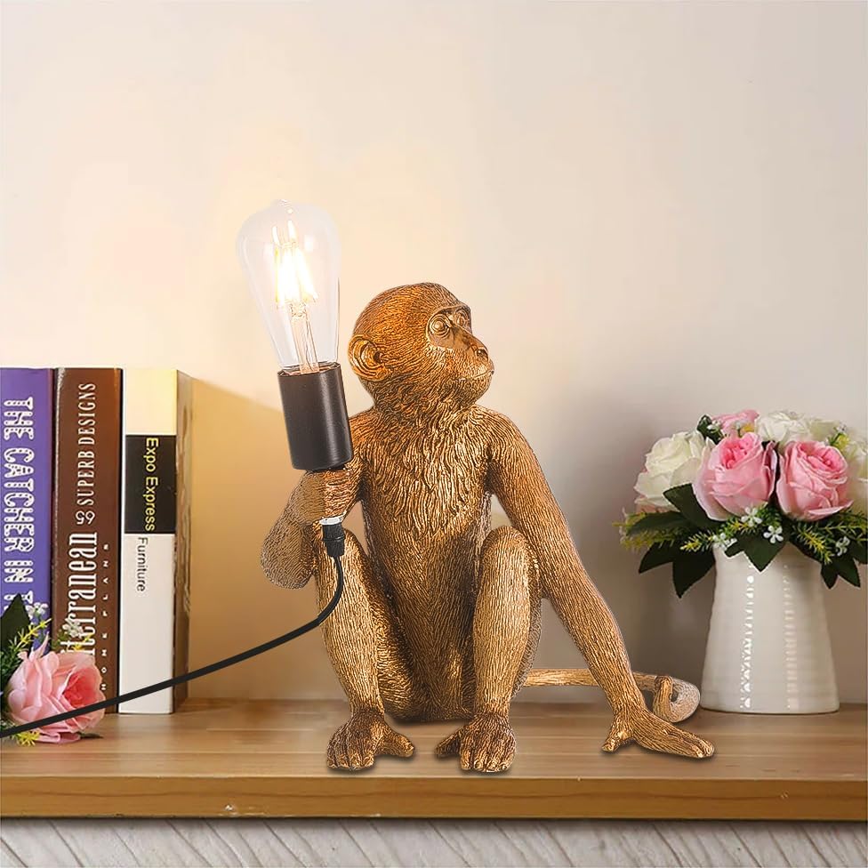 Gold Monkey Table Lamp, photo 7