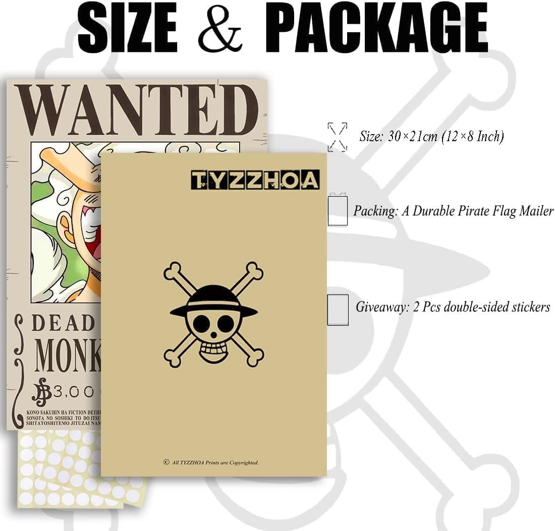 One Piece Wanted Posters, 25-Pack, photo 4