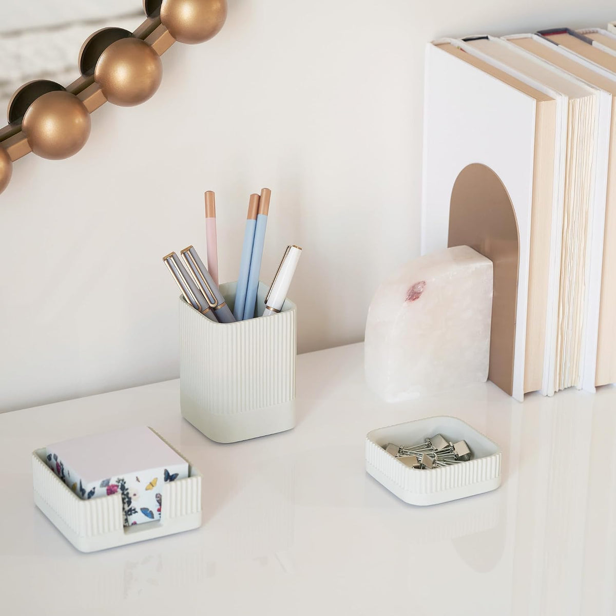 Concrete Desk Organizer, Set of 3, photo 7