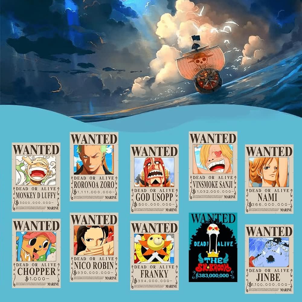 One Piece Wanted Posters, 25-Pack, photo 5