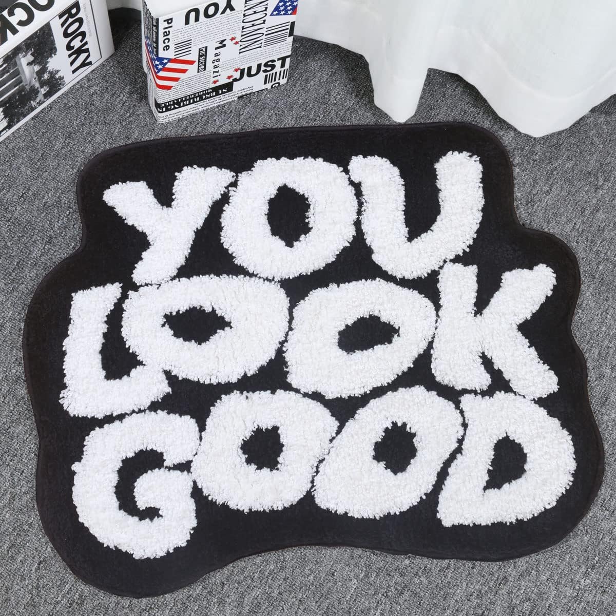 "You Look Good" Bath Mat, photo 2
