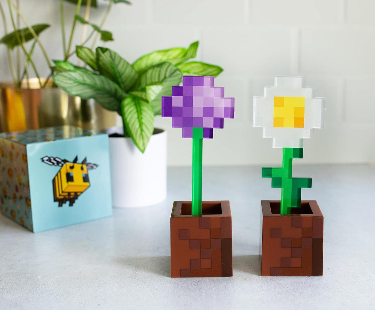 Minecraft Flower Pot Lights, Set of 2, photo 5