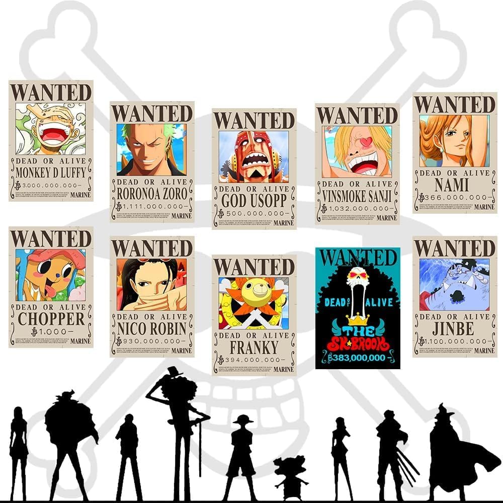 One Piece Wanted Posters, 25-Pack, photo 3