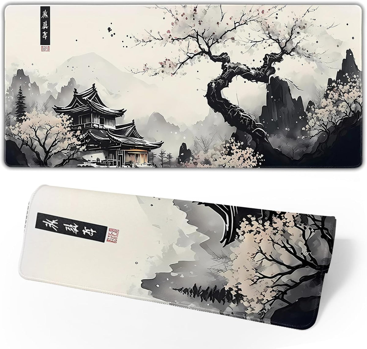 Japanese Ink Painting XL Desk Mat, photo 2