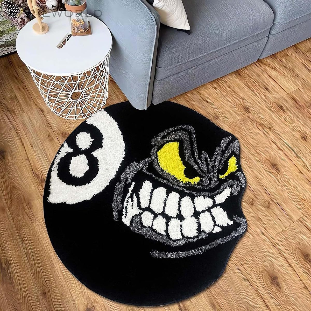 Angry 8-Ball Rug, photo 3